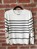 Black Stripe Sweater
