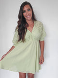 Lime All Yours Dress