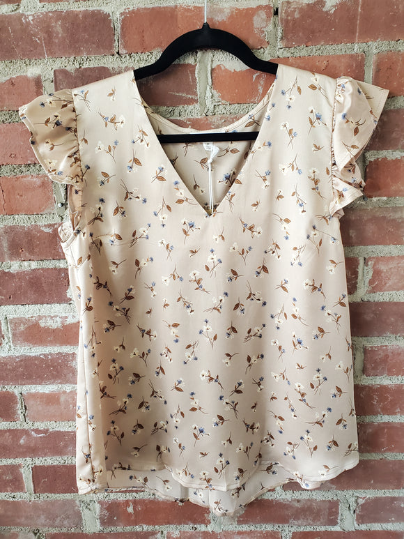 Vintage Floral Top