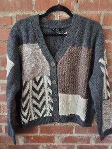 Patchwork Cardigan