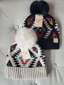 Kids Aztec Beanie