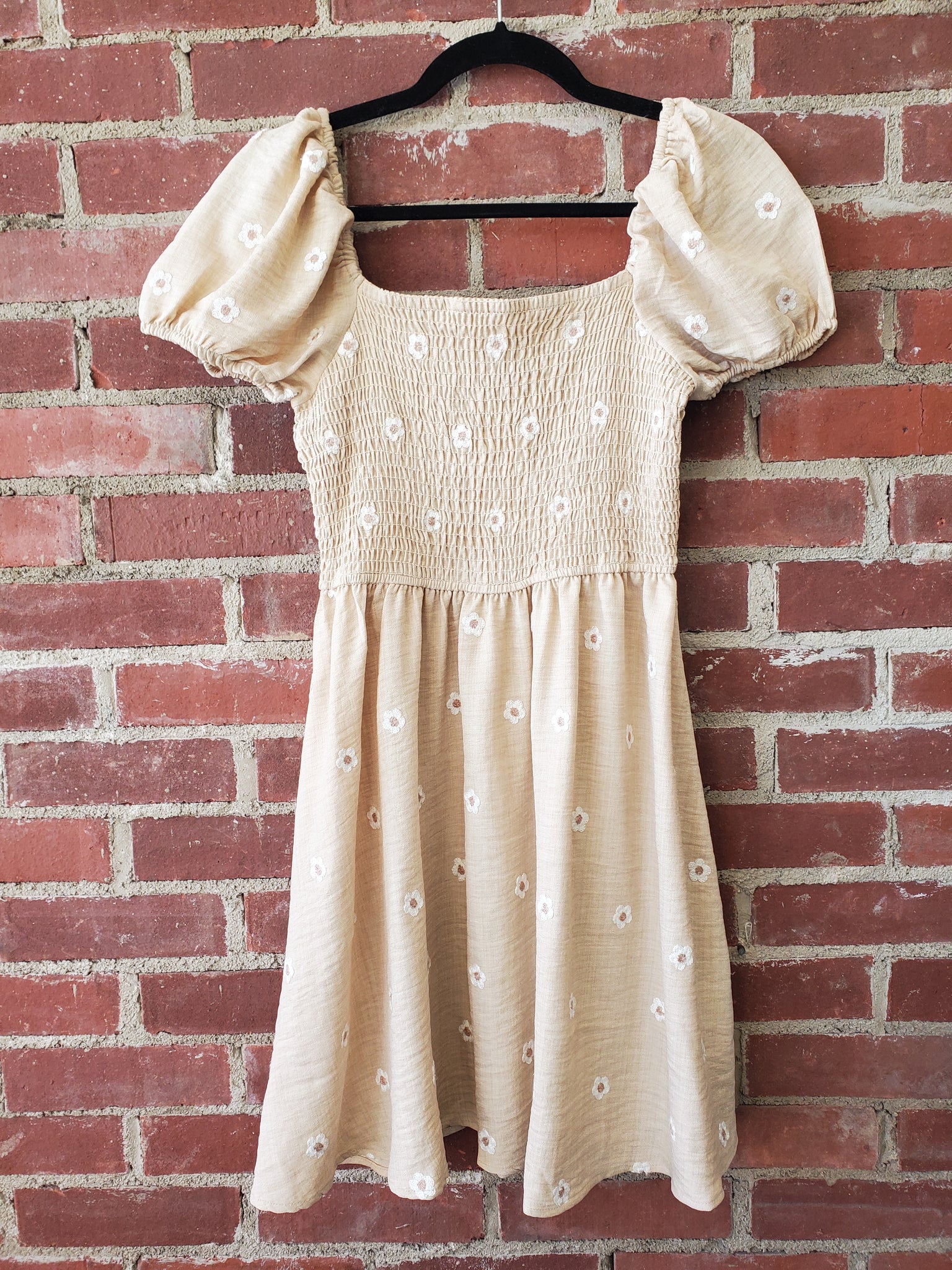 Daisy Embroidery Mini Dress Deer Park Boutique Daisy Embroidery Mini Dress Deer Park Boutique
