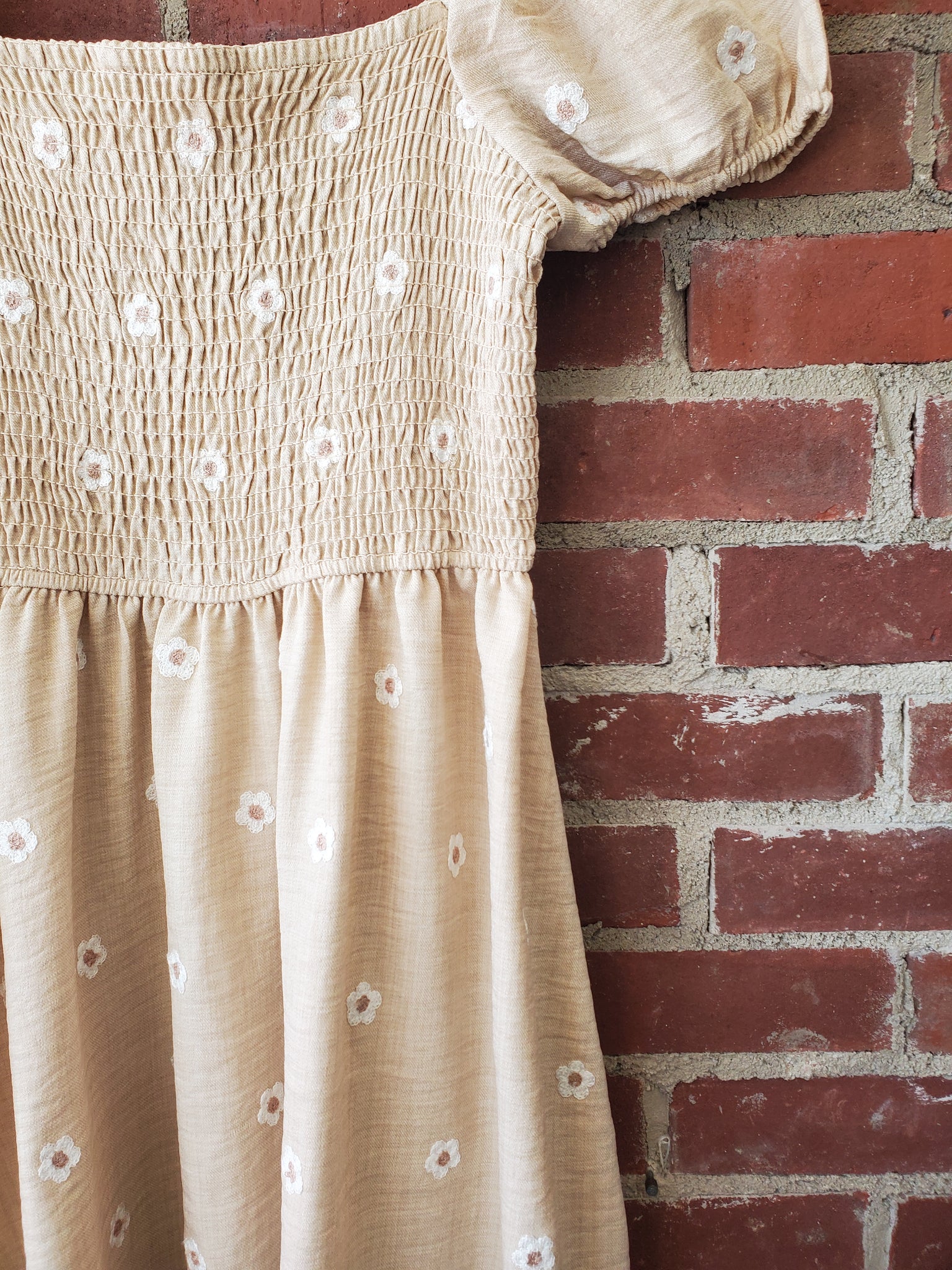 Daisy Embroidery Mini Dress Deer Park Boutique Daisy Embroidery Mini Dress Deer Park Boutique