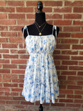 Floral Tiered Mini Dress
