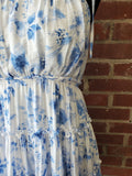 Floral Tiered Mini Dress