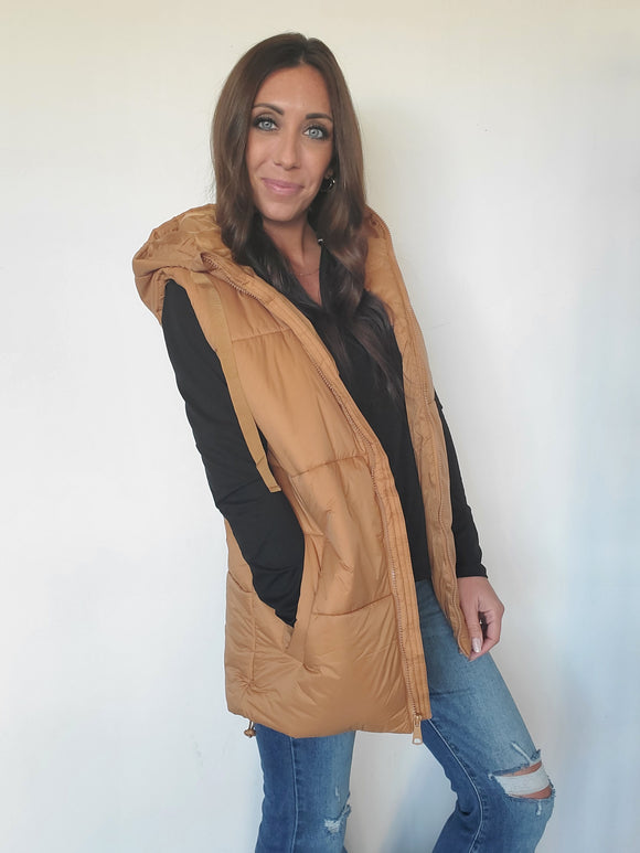 Longline Padded Vest