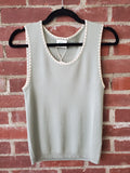 Sleeveless Sweater Top