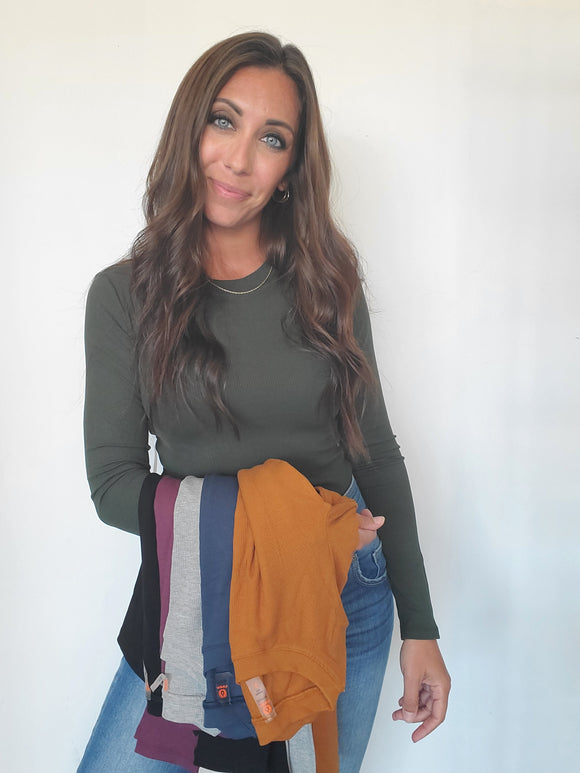 Essential Ribbed Longsleeve