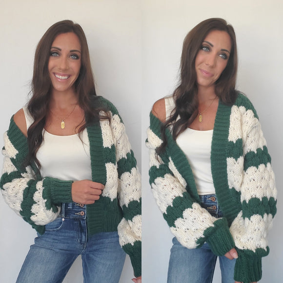 Green Cloud Cardigan