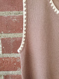 Sleeveless Sweater Top