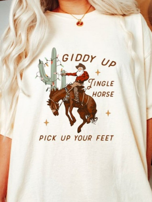 Giddy Up Jingle Horse